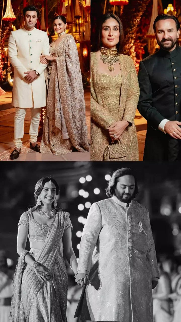 From Alia-Ranbir To Saif-Kareena: Who Wore What To Day 3 Of Anant-Radhika'S Pre-Wedding Night | Times Of India